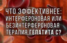 Интерфероновая и безинтерфероновая терапия: какой вариант лечения выбрать?