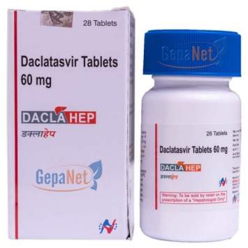 Фотография упаковки препарата Daclahep